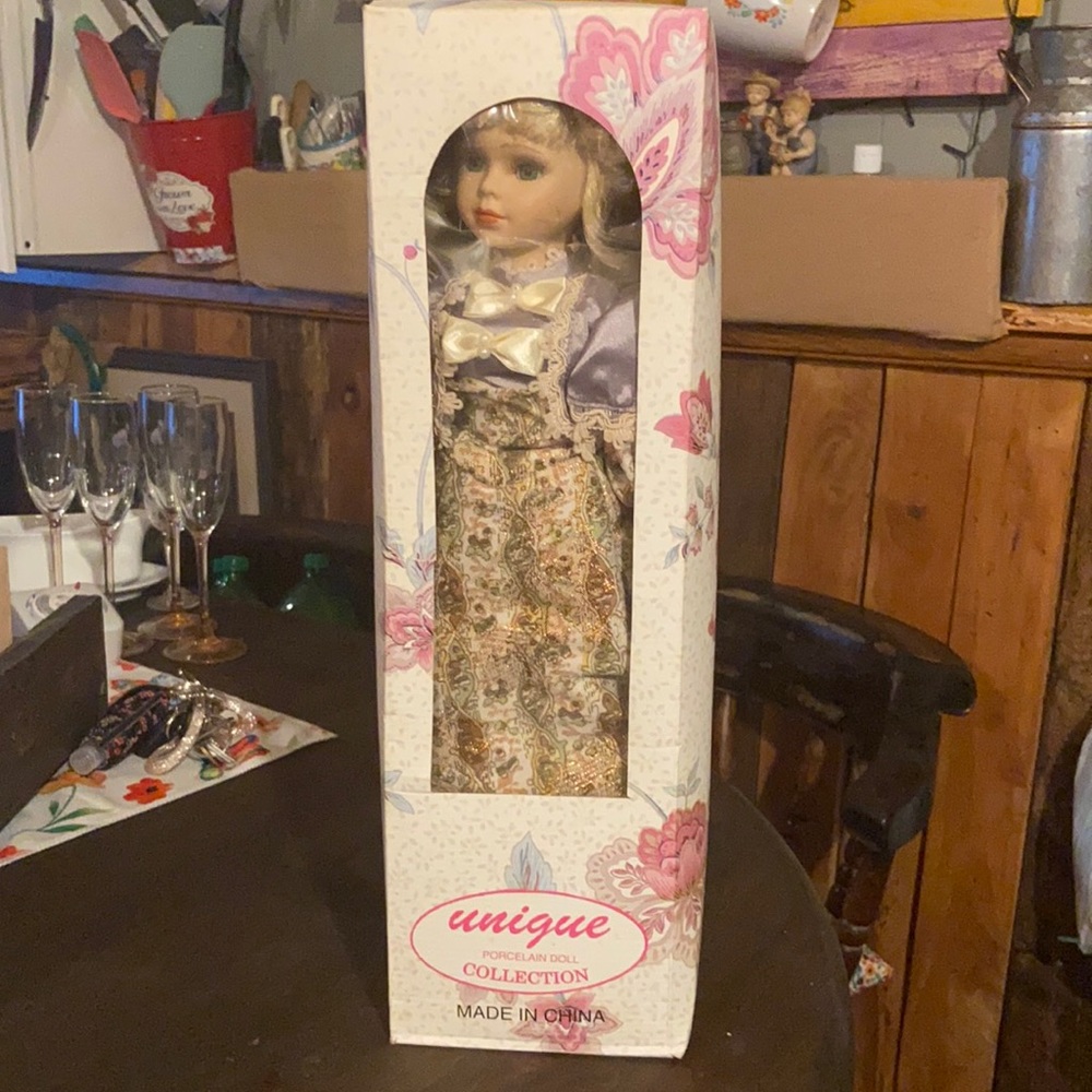 Unique porcelain doll collection